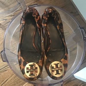 Tory Burch Leopard Flats
